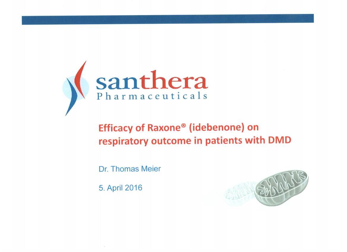 Duchenne-Forschung bei Santhera Schweiz