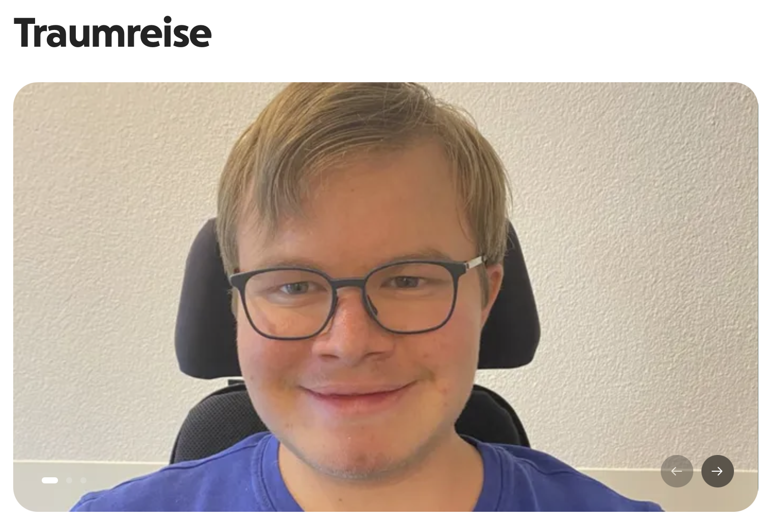 Jonathans Traumreise nach Japan Spendenaktion